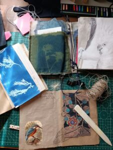 cuadernos en preparación
